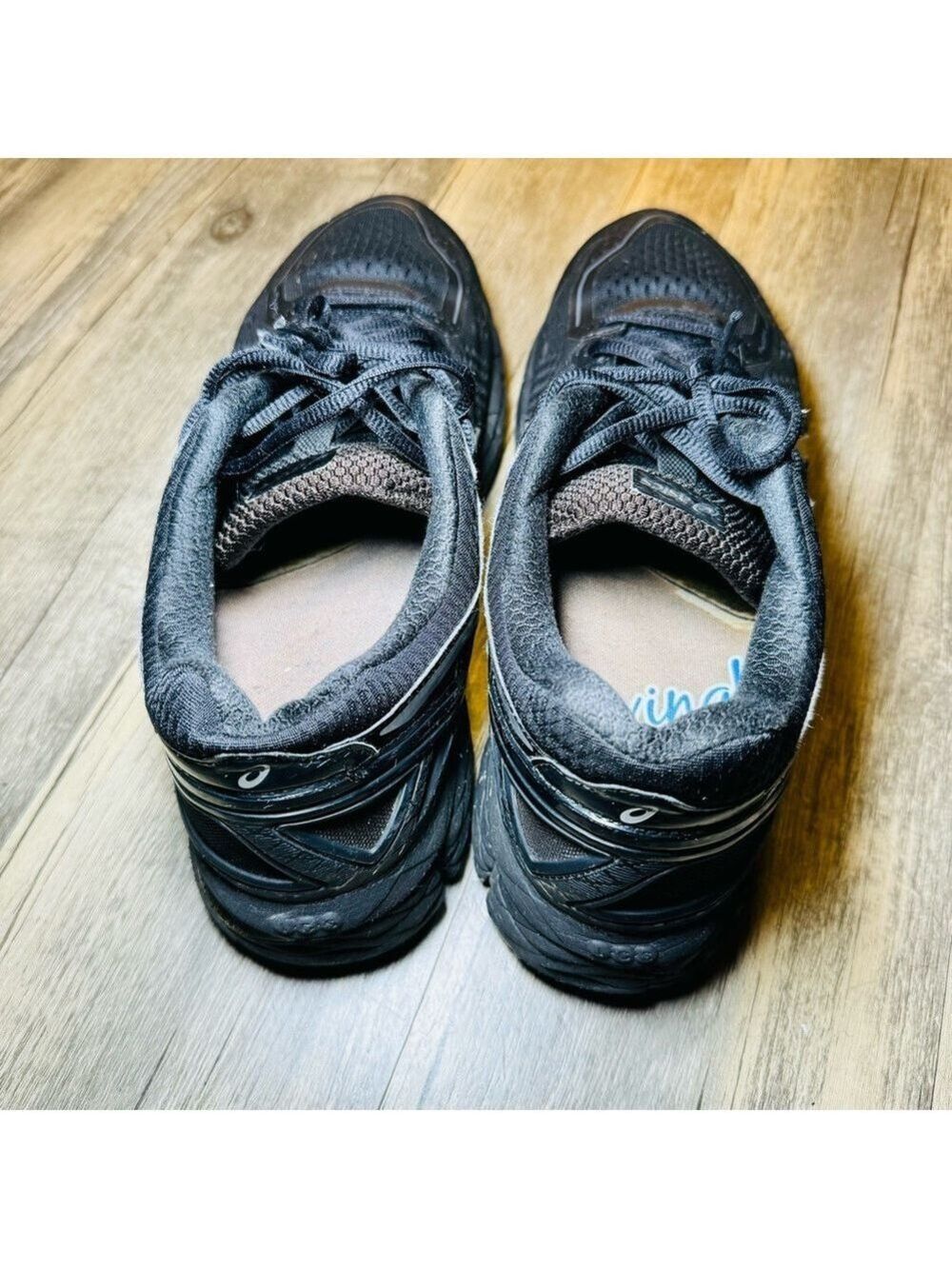 Asics Kayano 22 Men’s Black Sneakers SZ 11 - Picture 5 of 12